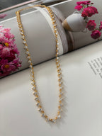 Diamond Choker Necklace Gold - Lys