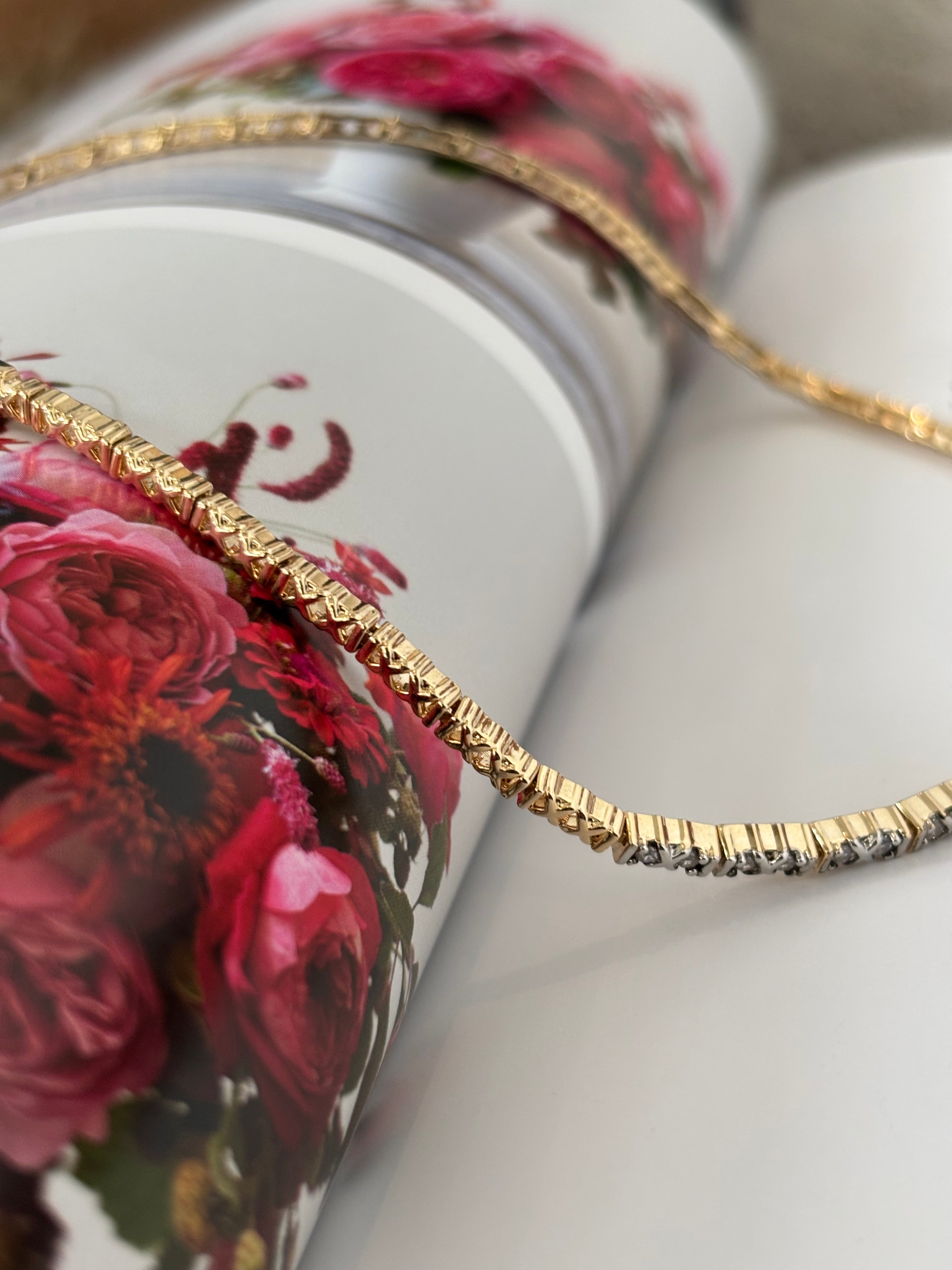 X-Gold Choker Necklace- Élise