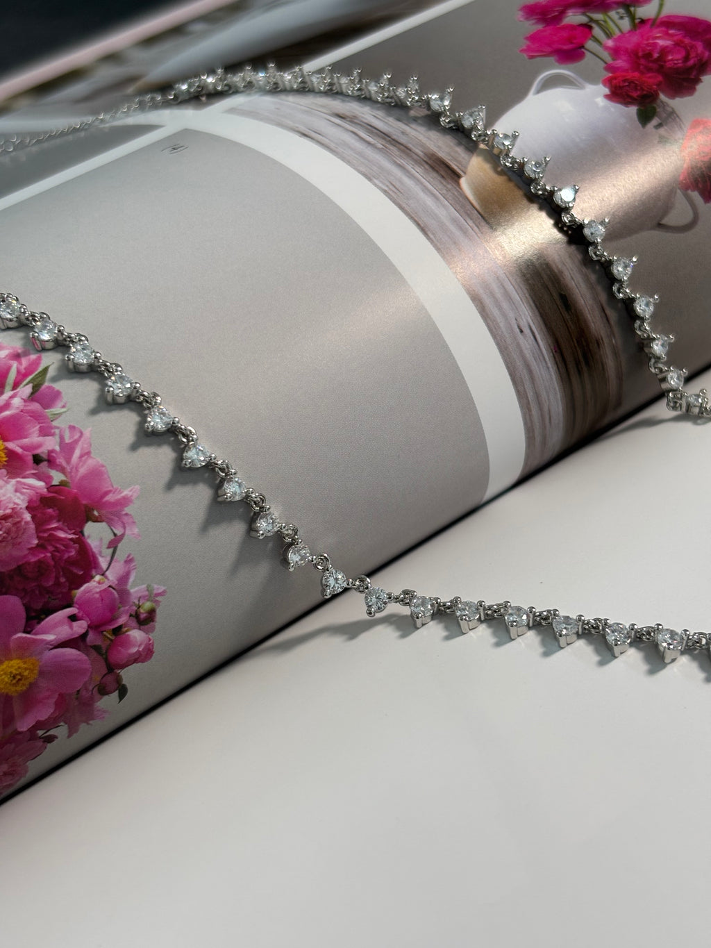 Diamond Choker Necklace - Lys