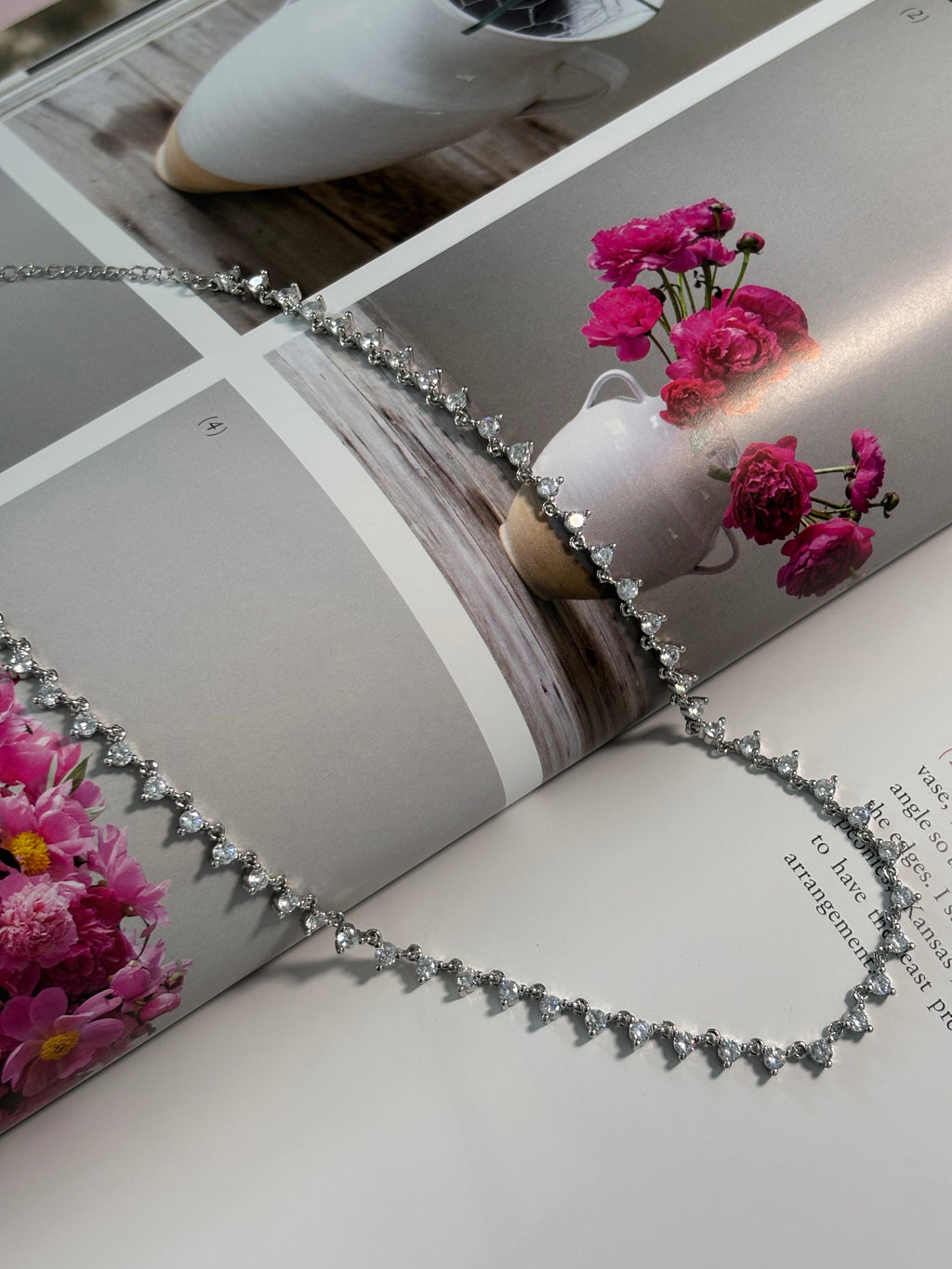 Diamond Choker Necklace - Lys