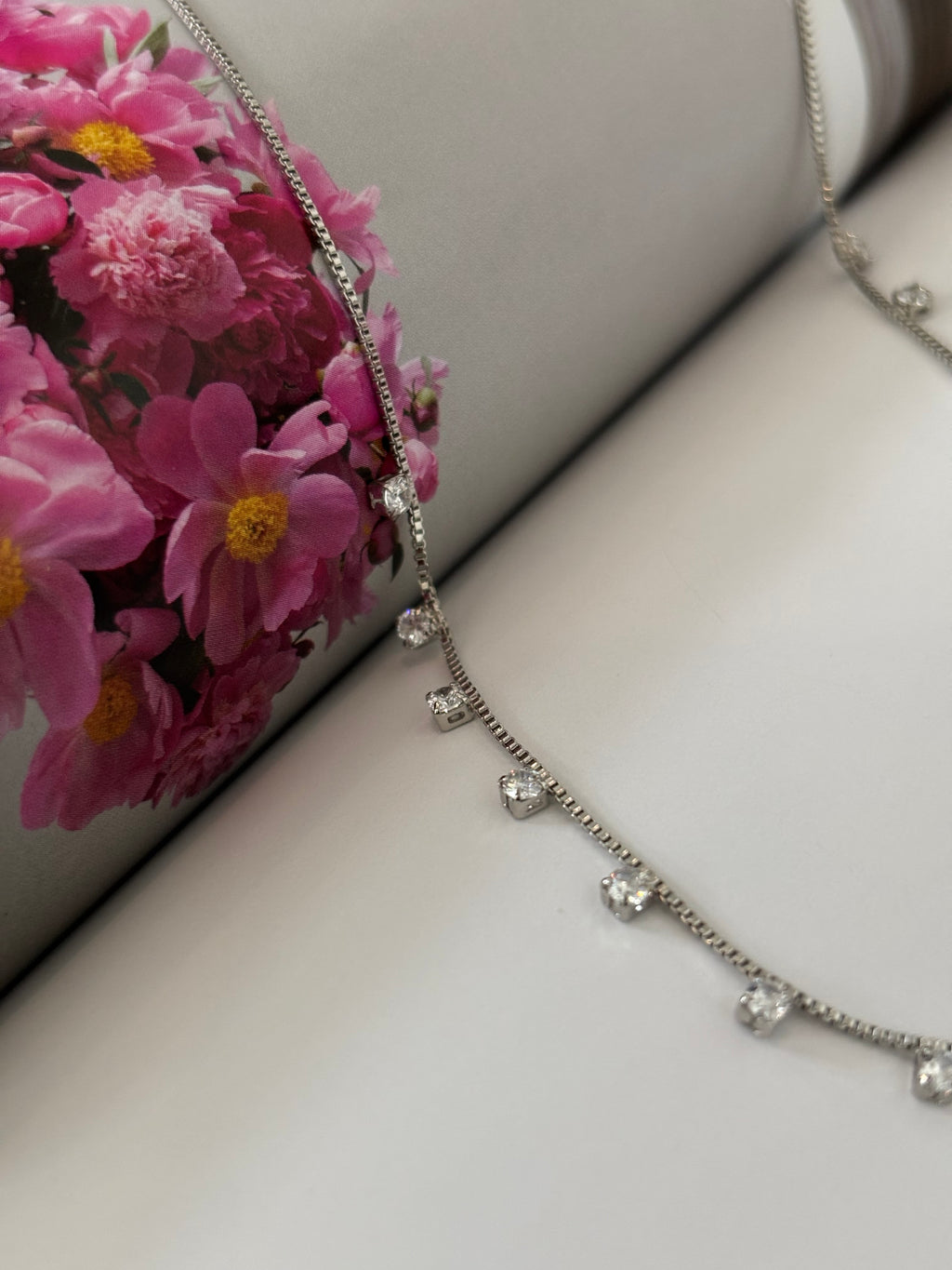 Choker Necklace Mini Diamond - Lune