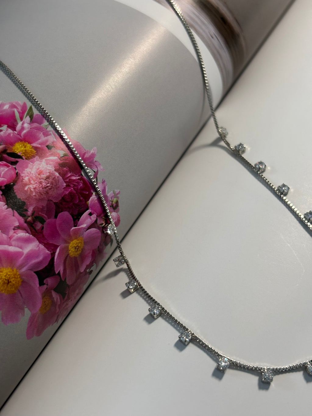 Choker Necklace Mini Diamond - Lune