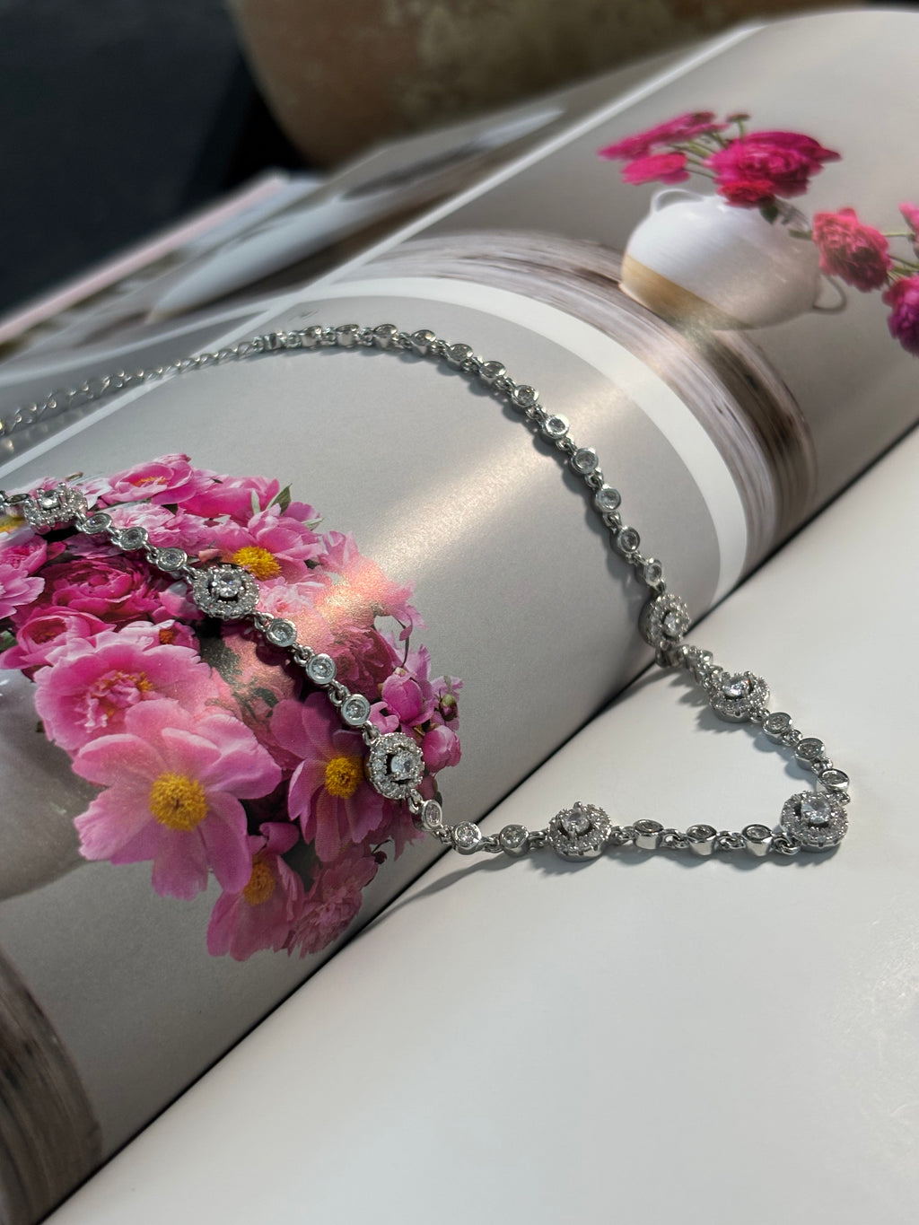 Choker Necklace Diamond Zircon - Alira