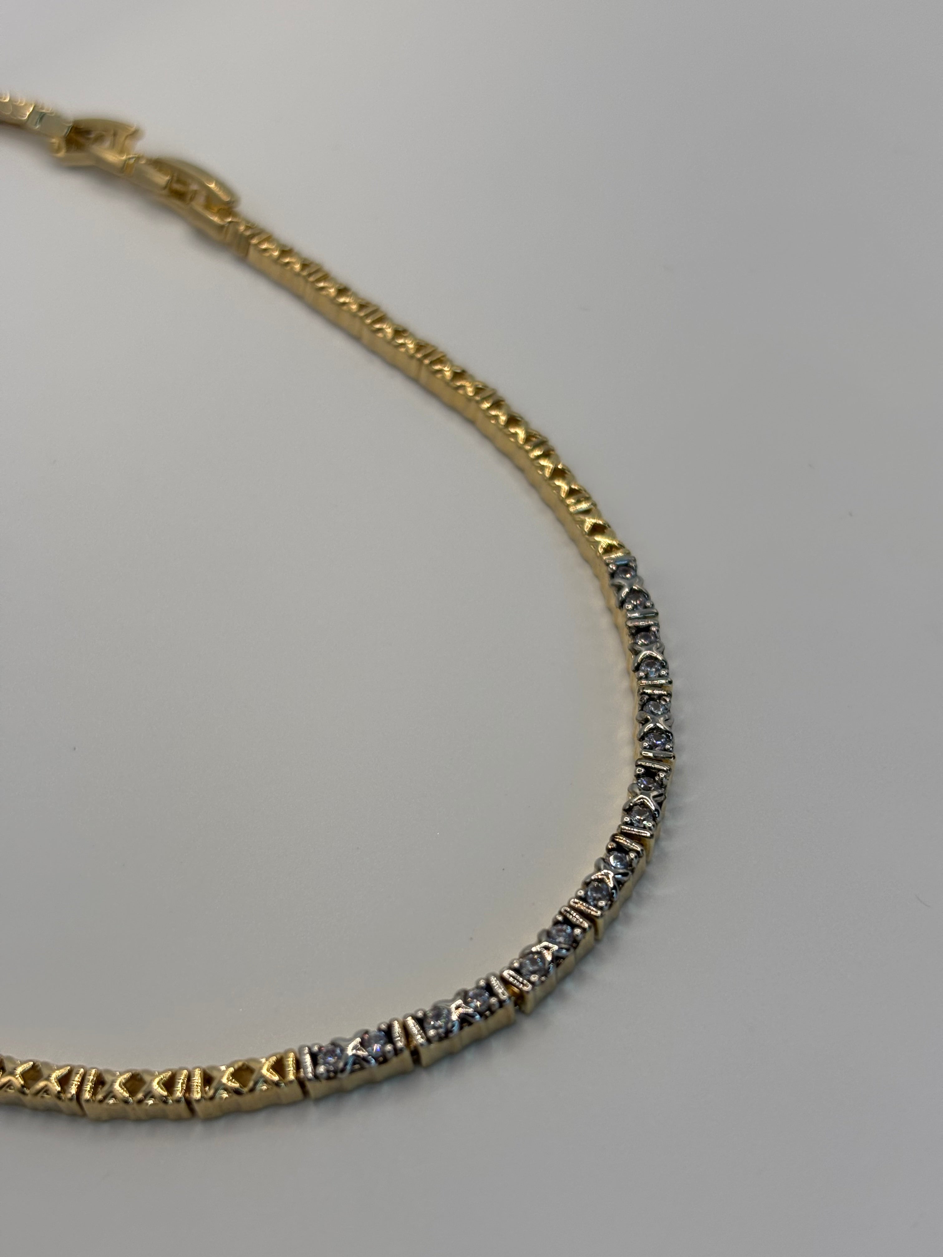 X-Gold Choker Necklace- Élise