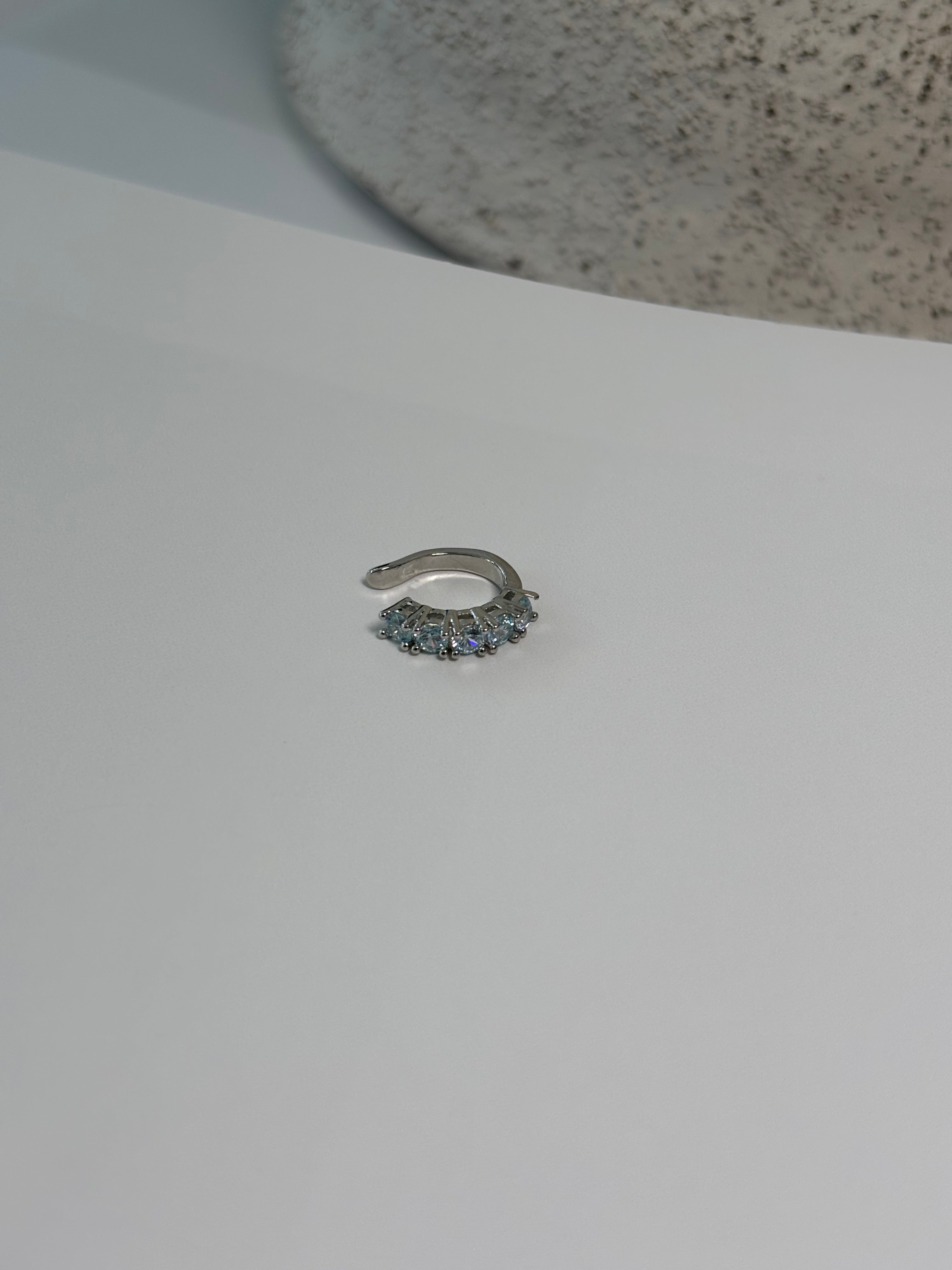 Adjustable Aquamarine Piercing - Amaris