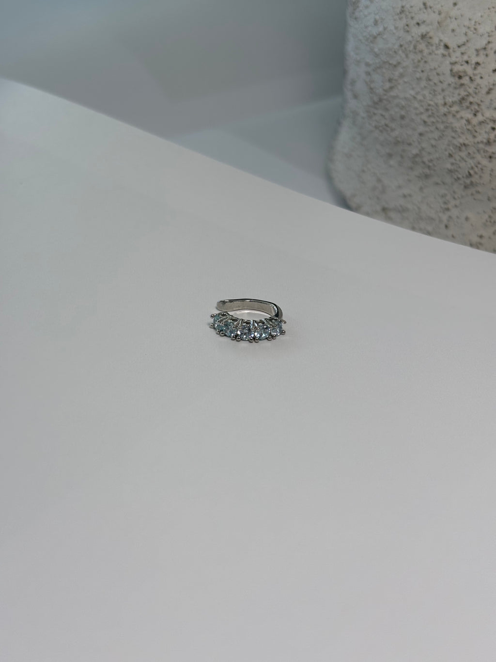 Adjustable Aquamarine Piercing - Amaris