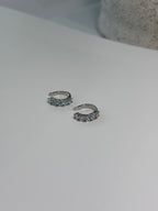 Adjustable Aquamarine Piercing - Amaris