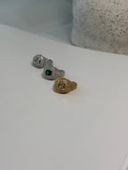 Golden Dahlia Adjustable Ring