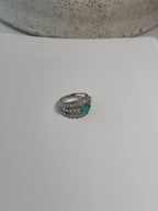 Adjustable Blue Tourmaline Ring - Celeste