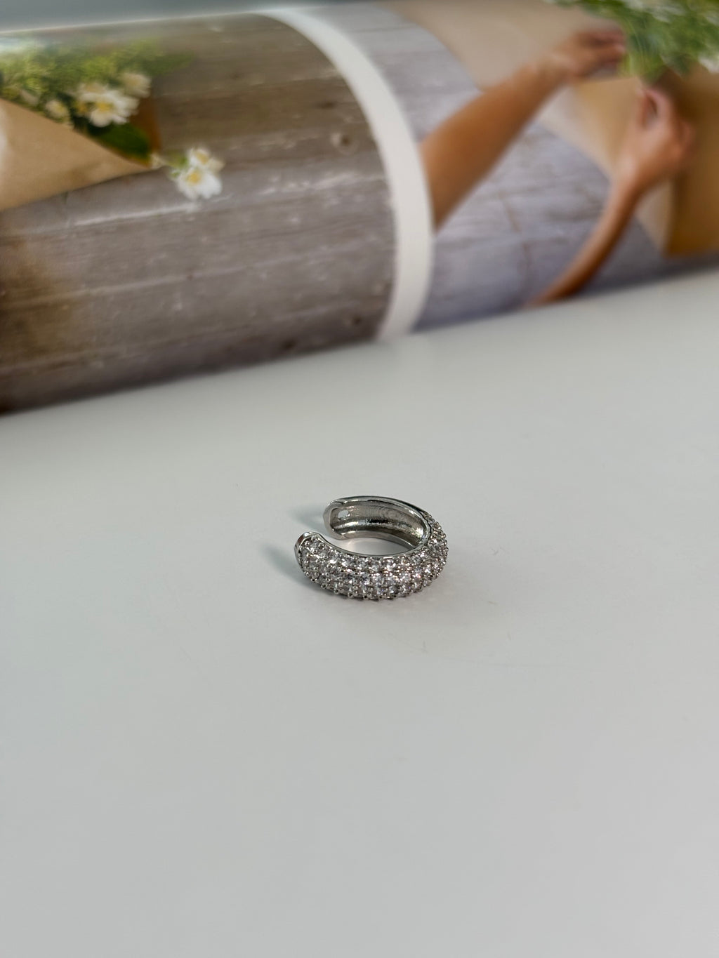 Adjustable Zirconia Diamond Piercing - Amelie